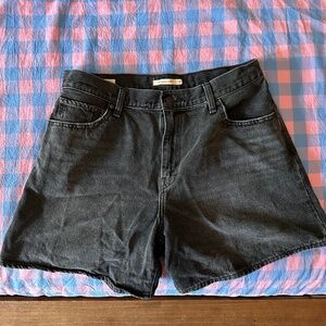 Levi’s high baggy shorts